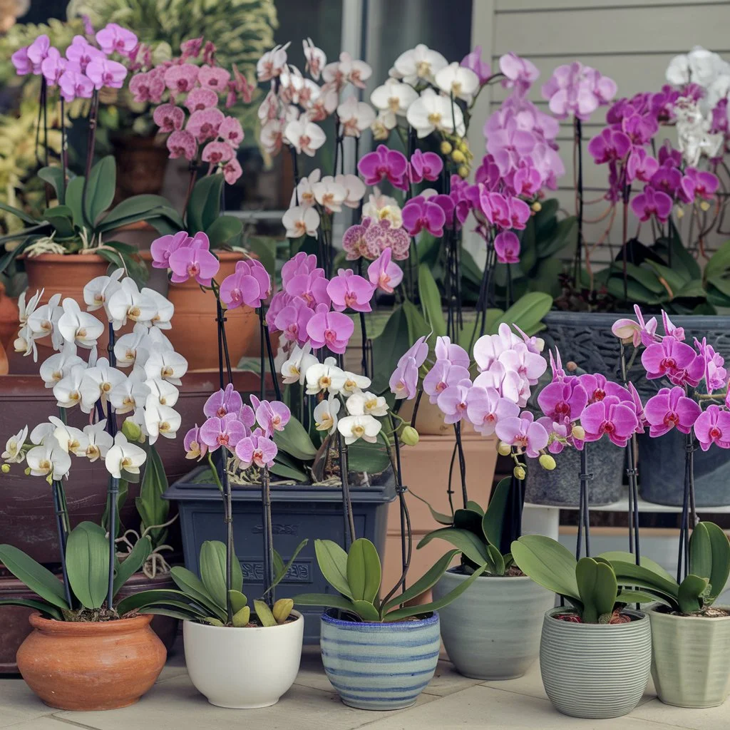 Orchid Flower Pots