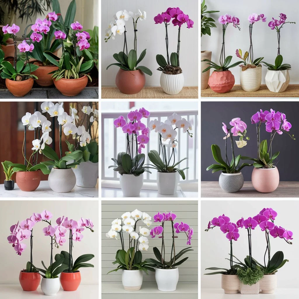 Orchid Flower Pots