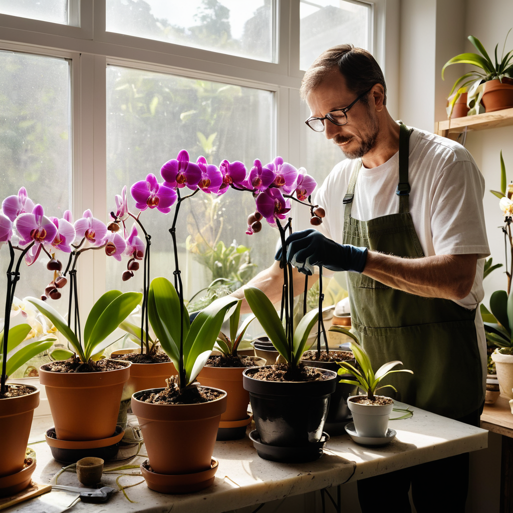 Orchid Flower Pots